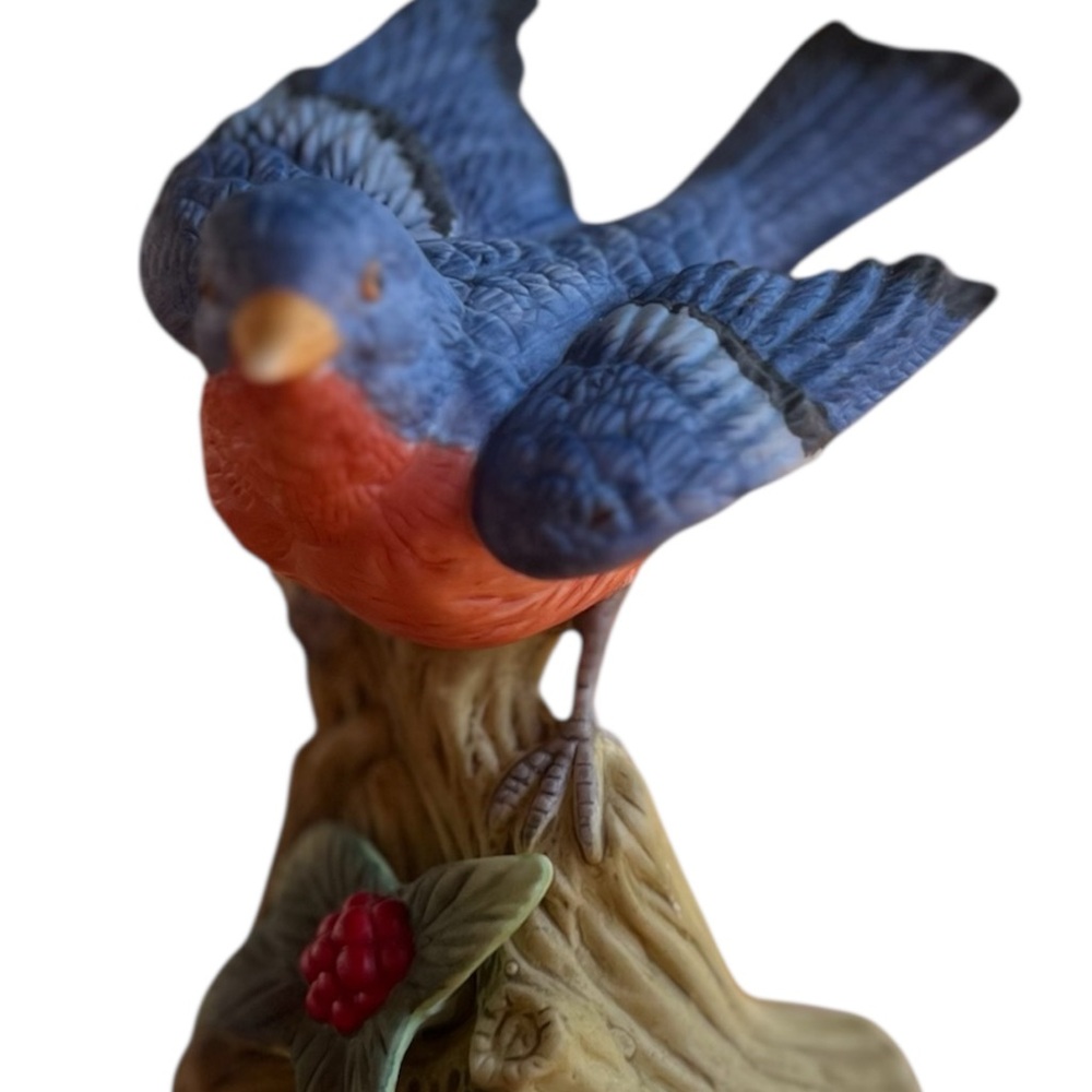 EUC~Rare Vintage Lefton China Nest Egg Collection Blue Bird Figurine
Collectible - Picture 5 of 7